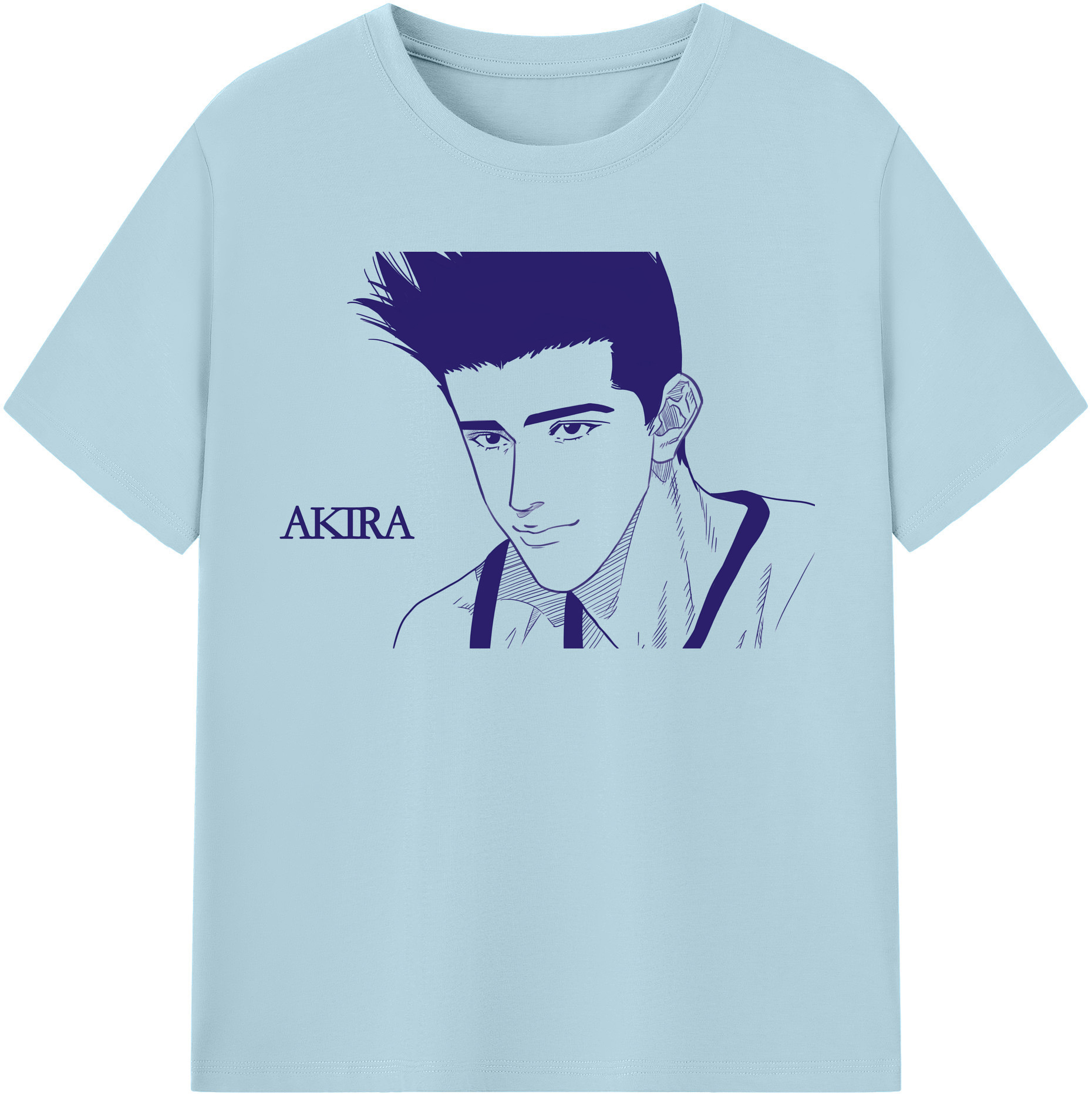 SLAM DUNK／スラムダンク 綿100％半袖Tシャツ（フロントプリント）